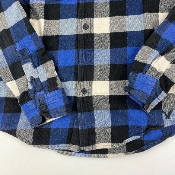 American Eagle Heritage Womens Flannel Shirt XS TP - Picture 6 of 8